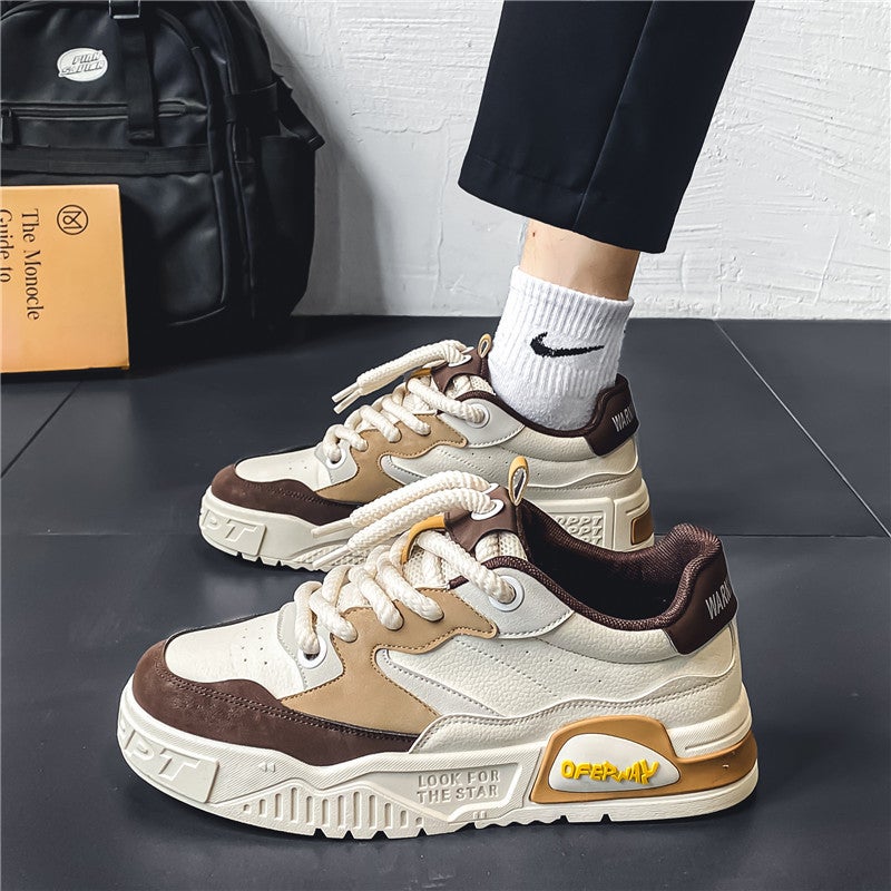 Men'S Shoes National Tide Shoes Spring New Fashion Breathable Casual Shoes Low Tide Shoes For Teenagers A Generation Of Hair - Image 4
